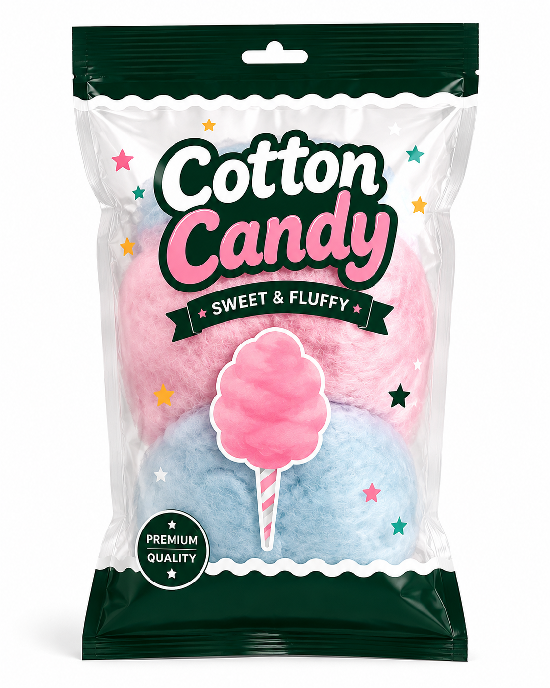 Cotton Candy Bags